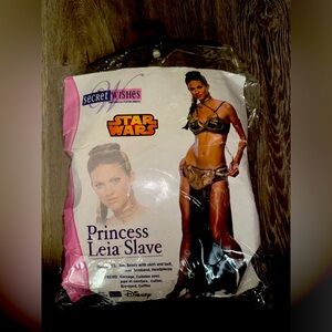 Star Wars Princess Leia Slave Halloween Costume Size Medium